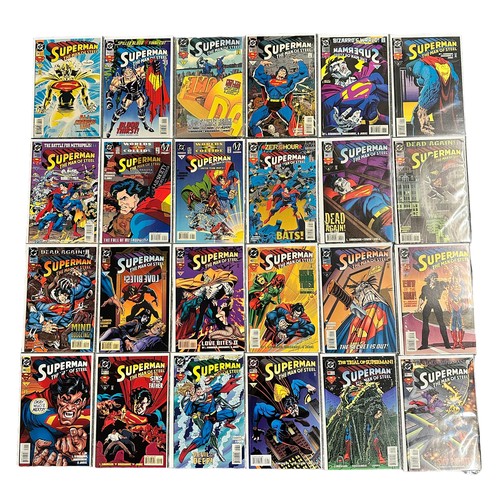 517 - DC Comics Superman The Man Of Steel: 1990s Numbers 1, 2, 3, 4, 5, 6, 7, 8, 9, 10, 11, 12, 13, 14, 15... 