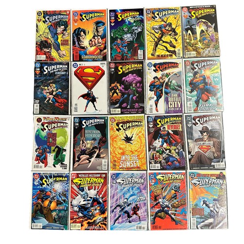 517 - DC Comics Superman The Man Of Steel: 1990s Numbers 1, 2, 3, 4, 5, 6, 7, 8, 9, 10, 11, 12, 13, 14, 15... 