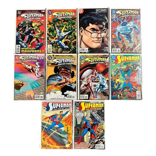 517 - DC Comics Superman The Man Of Steel: 1990s Numbers 1, 2, 3, 4, 5, 6, 7, 8, 9, 10, 11, 12, 13, 14, 15... 