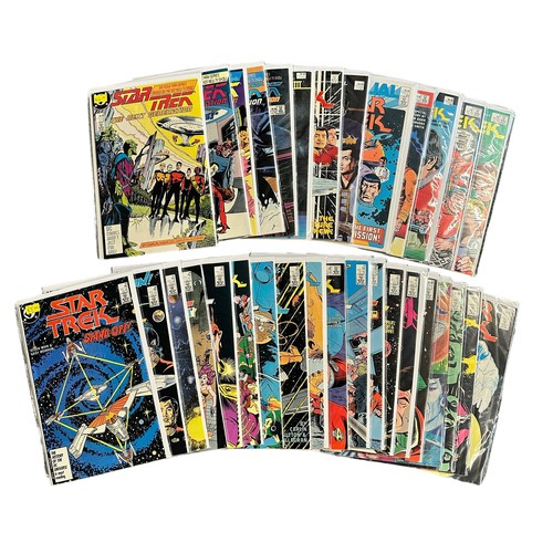 492 - DC Comics Star Trek 1980s, (19) nos 35, 36, 37, 38, 39, 40, 41, 42, 43, 44, 45, 46, 47, 48, 49, 50, ... 