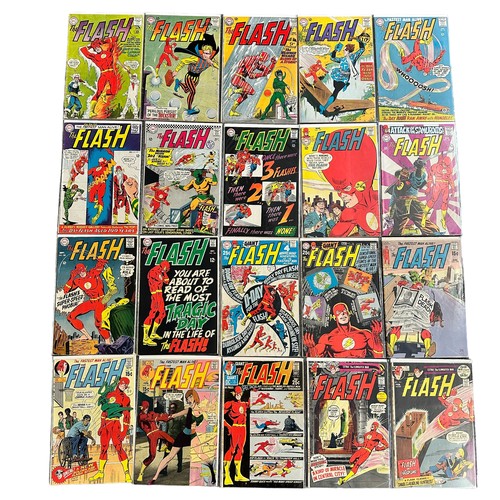 519 - DC Comics The Flash 1970/80s Numbers 140,142, 145, 148, 154, 157, 161, 173, 177, 181, 182, 184, 187,... 