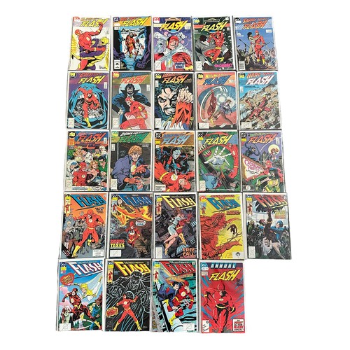 499 - DC Comics The Flash (24) 2nd Series 1980s, Numbers 6, 7, 8, 9, 10, 11, 13, 14, 15, 17, 19, 20, 22, 2... 