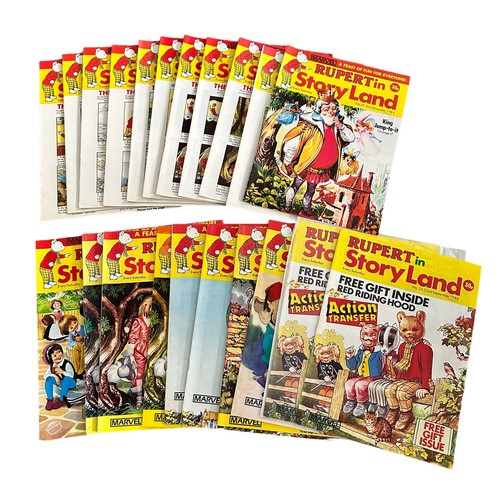 530 - Marvel Rupert In Storyland Comic/Magazine 1980s Nos 26x2, 27, 28, 29x2, 30x3, 31, 32, 37, 38, 39x2, ... 