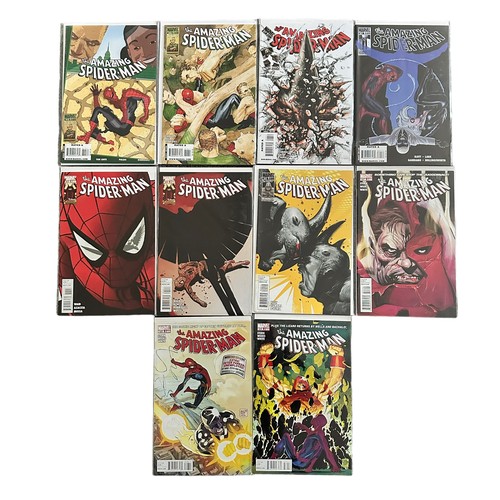 509 - Marvel Comics The Amazing Spider-Man 2000s (30) Nos 586, 587, 589, 590, 593, 594, 595, 596, 597, 598... 