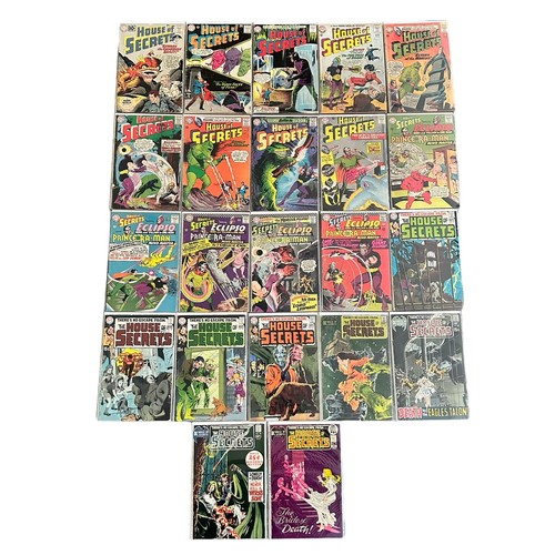 522 - DC Comics House of Secrets 1960/70s Nos 48, 62, 63, 66, 68, 70, 72, 73, 74, 75, 76, 77, 78, 80, 81, ... 