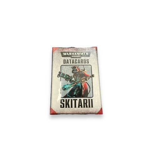 56A - Warhammer 40k Datacards & Dice. One sealed Skitarii pack, also unsealed Craftworlds, Psychic Powers,... 