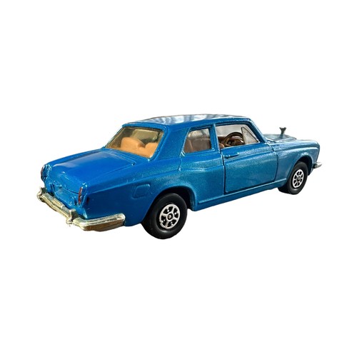 268 - Corgi Whizzwheels Rolls Royce Silver Shadow metallic blue No. 280, generally excellent (without fron... 