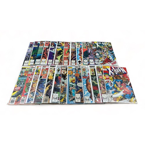 549 - Selection of Marvel Comic Titles to include The Uncanny X-Men 1980s Nos 155, 170, 19, 239, 20, 241, ... 