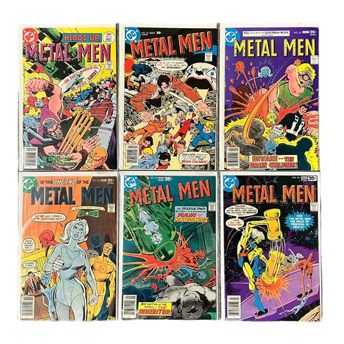 556 - DC Comics Metal Men 1960s Nos 26-41, 43, 44, 47, 50-56: All 26 copies bagged & boarded, NM.