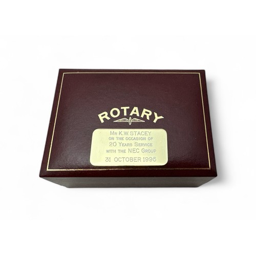 73 - A Rotary 9ct gold gents wristwatch with box.
Please see the buyer's terms and conditions for purchas... 