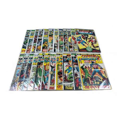 590 - Marvel Comics Captain and the Falcon 1970s Nos 144, 148, 149, 151, 152, 154, 160, 161, 166, 167, 169... 