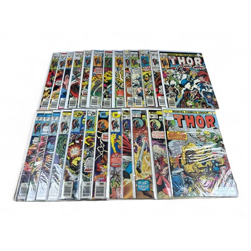 600 - Marvel Comics The Mighty Thor 1970/80s Nos 242, 243, 244, 246-251, 253, 254, 255, 257, 258, 259, 260... 