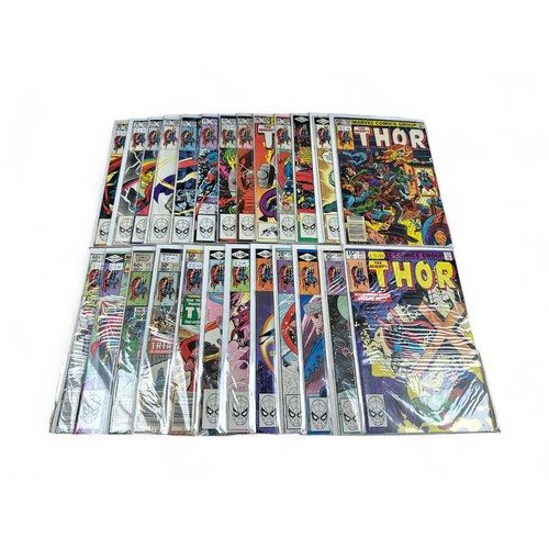 602 - Marvel Comics The Mighty Thor 1970/80S Nos 303, 306-313, 315, 317, 319-322, 324-331, 334, 335: All 2... 