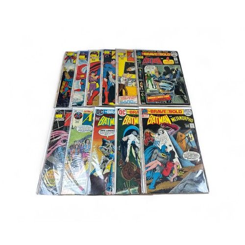 577 - Dc Comics The Brave and The Bold Nos 100, 101, 105, 107: Action Comics Nos 403, 406, 408, 409, 410, ... 