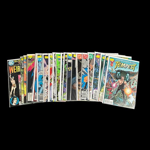 578 - Selection of DC Comic Titles to include: Tempest 1996 Nos 1, 2, 3, 4: Tales of Teen Titans 1984 Nos ... 