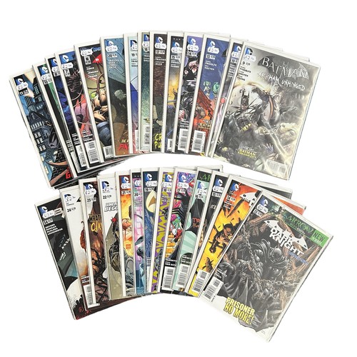 582 - DC Comics Batman, Arkham Unhinged 2013 Nos 9, 10, 13, 14, 15, 17, 18, 19, 20: The Dark Knight 2012 N... 