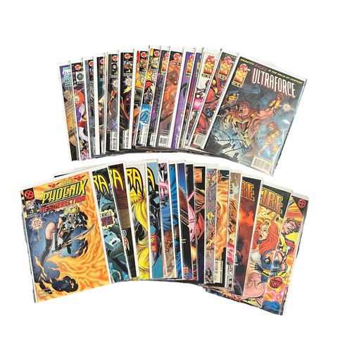 575 - Selection of Malibu Comic Titles to include: Ultra Force 1990s Nos 8-15: Ultra Force Ultraverse 1995... 