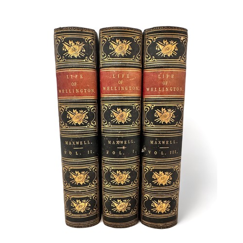 423 - MAXWELL, W.H. - Life of Wellington. A biography about Arthur Wellesley, the Duke of Wellington, in a... 