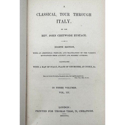 434 - A collection of travelogues. 
HALL (Basil) - Hall's Travels in North America in the years 1827 and 1... 