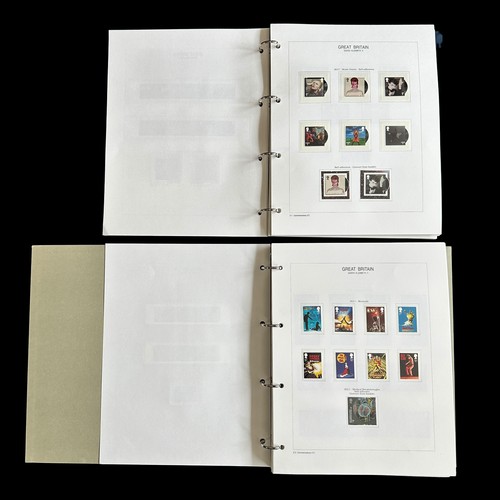 210 - Great Britain Decimal stamps 2011-2020 in a pair of Royal Mail hingeless albums with slipcases, comm... 