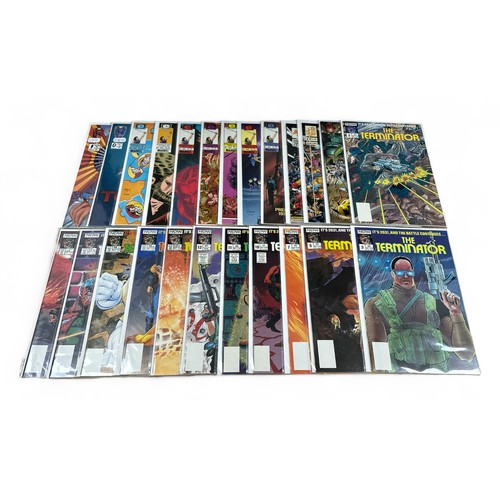 579 - Independent Comic Titles to include: Now Comics The Terminator 1988 Nos 2, 3, 5, 7, 10, 11, 12, 13, ... 