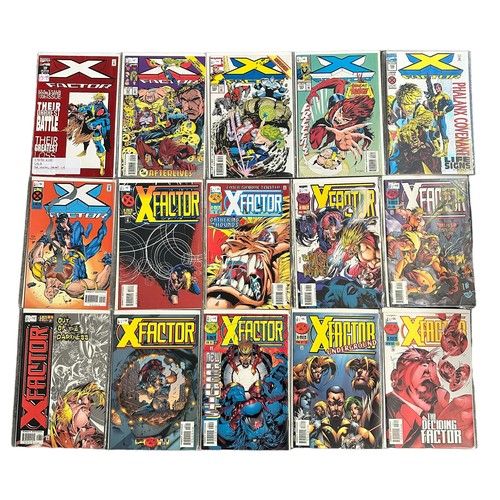 489 - Marvel Comics X Factor 1990s Nos 100-103, 106, 111, 112,  122, 124, 128, 130: Plus X Factor Minus 1:... 