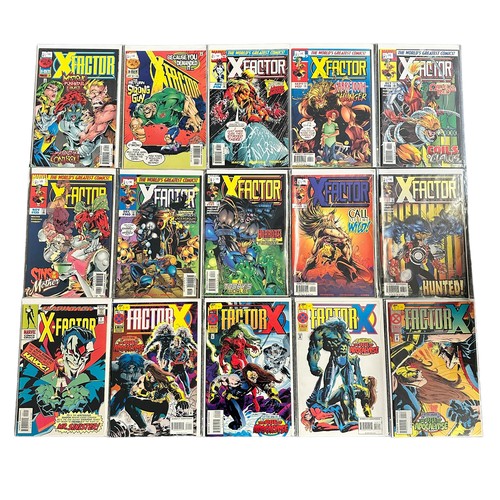 489 - Marvel Comics X Factor 1990s Nos 100-103, 106, 111, 112,  122, 124, 128, 130: Plus X Factor Minus 1:... 