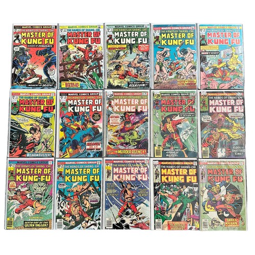 505 - Marvel Comics The Hands Of Shang-Chi, Master Of Kung Fu 1970s Nos 21, 23-25, 28, 31, 32, 40-42, 44, ... 