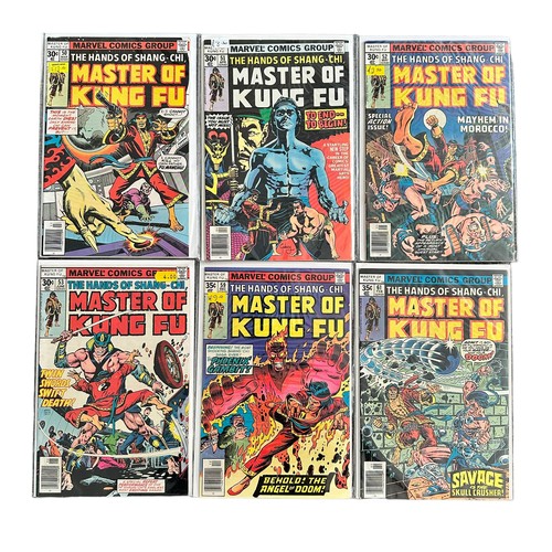 505 - Marvel Comics The Hands Of Shang-Chi, Master Of Kung Fu 1970s Nos 21, 23-25, 28, 31, 32, 40-42, 44, ... 