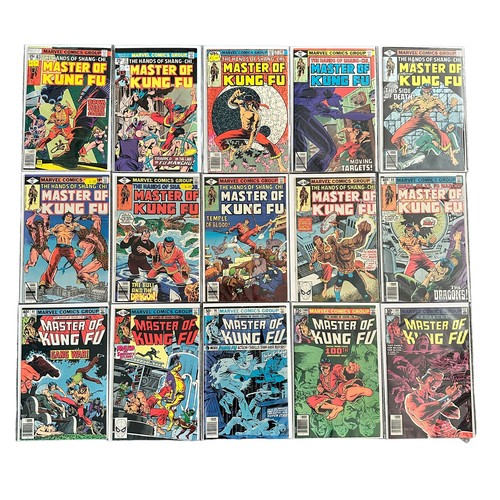 506 - Marvel Comics The Hands Of Shang-Chi, Master Of Kung Fu 1970/80S Nos 27, 63, 71, 78, 79, 81, 84, 85,... 