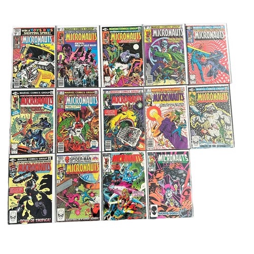 507 - Marvel Comics The Micronauts 1970/80s Nos 2, 5, 6, 8, 9, 10, 12, 14-23, 25-33, 36: plus The Micronau... 