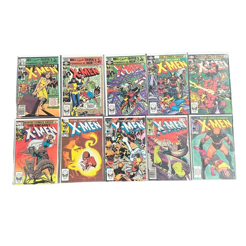 509 - Marvel Comics The Uncanny X-Men 1970/80s Nos 70, 86, 91, 110, 114, 124, 125, 130, 139, 140, 146, 147... 