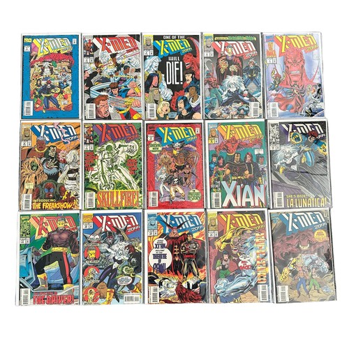 514 - Marvel Comics X-Men 2099: 1990s Nos 1-28 plus X-Men 2099 Oasis: All 29 comics are bagged & boarded, ... 