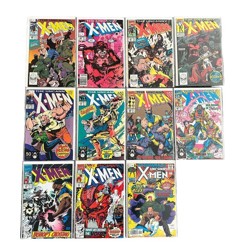 516 - Marvel Comics The Uncanny X-Men 1980/90s Nos 151, 186, 210, 211, 217, 228, 230, 248, 250, 252, 253, ... 