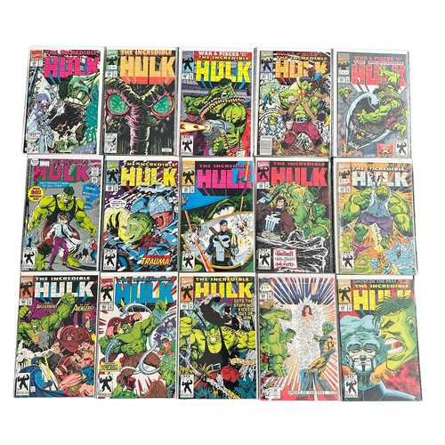 518 - Marvel Comics The Incredible Hulk 1990s Nos 388-398, 400, 402-413, 415: All 25 comics are bagged & b... 