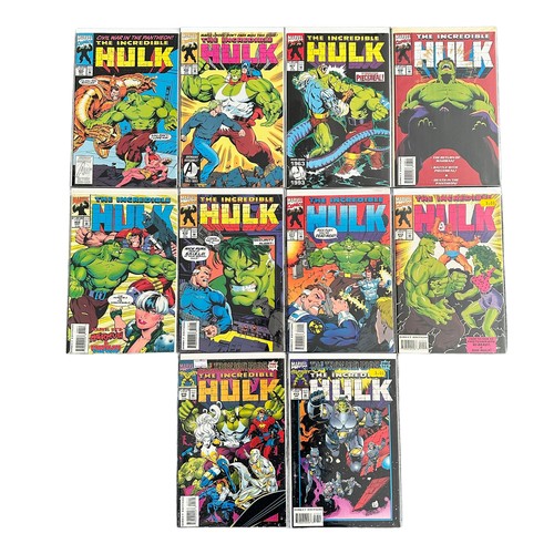 518 - Marvel Comics The Incredible Hulk 1990s Nos 388-398, 400, 402-413, 415: All 25 comics are bagged & b... 