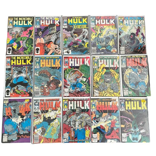 519 - Marvel Comics The Incredible Hulk 1980s Nos 332, 335-339, 341-346, 348-352, 354-355, 357-362: All 25... 