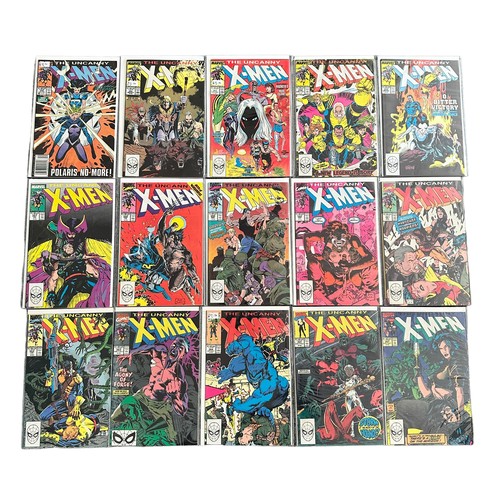 524 - Marvel Comics The Uncanny X-Men 1980/90s Nos 250, 253-255, 257-265, 267, 269-284: All 31 comics are ... 