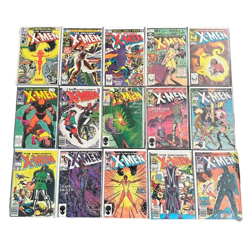 525 - Marvel Comics The Uncanny X-Men 1980s Nos 125, 147, 148, 151, 174, 177, 180, 181, 186, 189, 197-200,... 