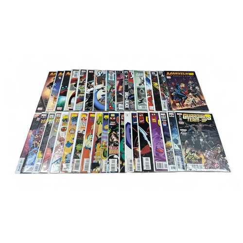 527 - Selection of Marvel Comics Titles to include: Marvelman Family's Finest 2010 Limited Series of 6 Nos... 