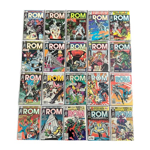 528 - Marvel Comics Rom Spaceknight 1980s Nos 6, 8-30, 41, 42, 44, 46, 47, 49, 51, 55, 56, 59, 63, 66, 68,... 