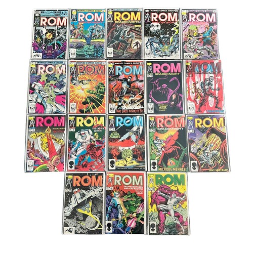 528 - Marvel Comics Rom Spaceknight 1980s Nos 6, 8-30, 41, 42, 44, 46, 47, 49, 51, 55, 56, 59, 63, 66, 68,... 