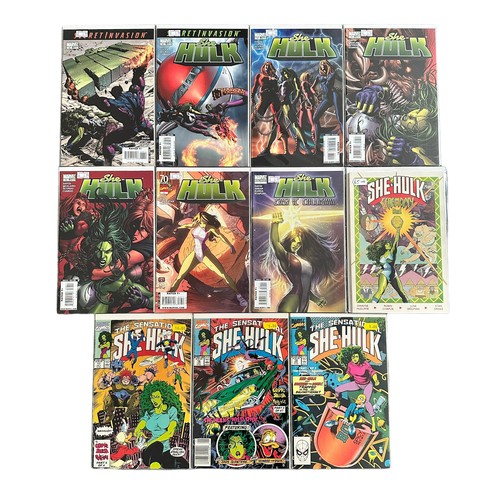 530 - Marvel Comics The Savage She Hulk 1980s Nos 2-7, 9, 10, 13, 1, 18:  She Hulk 2000s Nos 31-37: She Hu... 