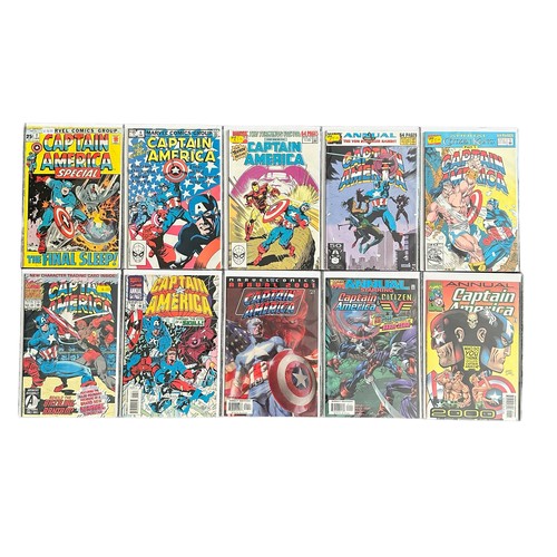 539 - Marvel Comics Captain America Annuals: No2, No6 1982, No 9 1990, No10 1991, no11 1992, No13 1994, 19... 