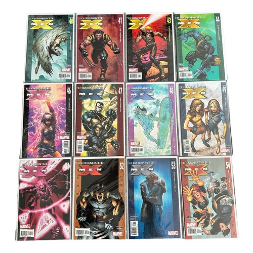 542 - Marvel Comics Ultimate X-Men 2000s Nos 26-30, 33-41, 43-44, 46-49, 51-54: All 24 comics are bagged &... 