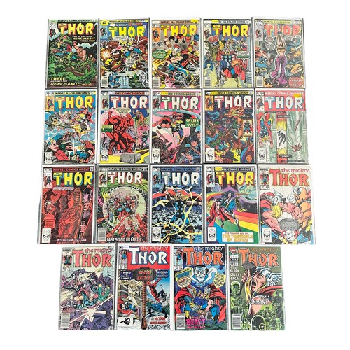 546 - Marvel Comics The Mighty Thor 1970/90s Nos 227, 250, 271, 274, 279, 296, 302, 311, 320, 324, 326, 32... 