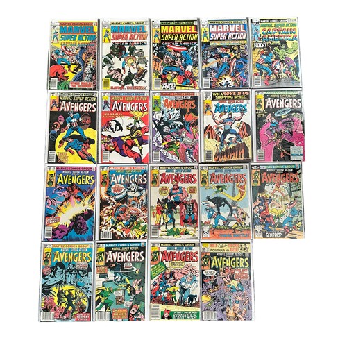 547 - The Marvel Saga 1980s Nos 1, 4-11, 13, 15, 16, 23: All 13 comics are bagged & boarded, NM.