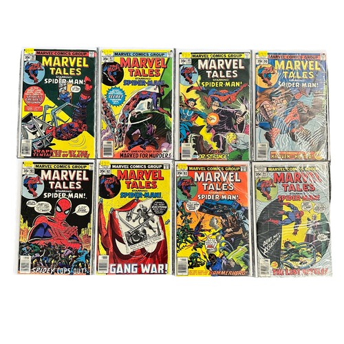 554 - Marvel Tales Spider-Man 1970s Nos 47, 74, 76, 88, 90-94: All 20 comics are bagged & boarded, NM.