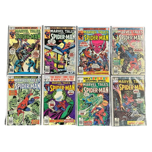 555 - Marvel Tales Spider-Man 1970s Nos 95-97, 101-105, 108-111, 113-117, 119-121: All 20 comics are bagge... 