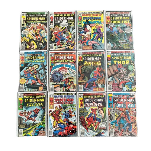 559 - Marvel Team Up Featuring Spider-Man 1970s Nos 59, 60, 62, 63, 65, 66, 68, 70-73,  75, 77, 78, 81-84,... 